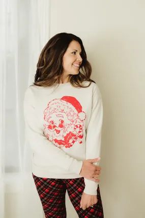 Santa Graphic Sweatshirt