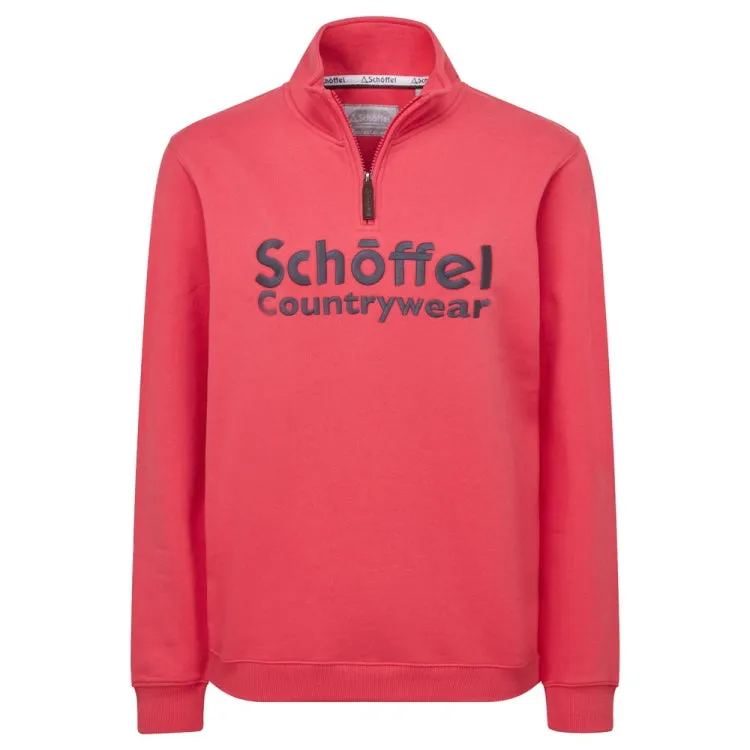 Schoffel Ladies St Issey Sweatshirt - Pomegranate