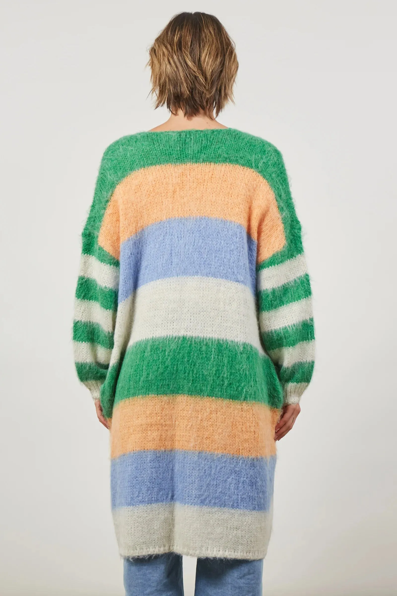 Serene Stripe Cardigan ONE SIZE