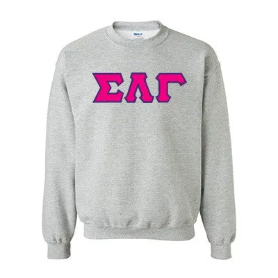 Sigma Lambda Gamma Standards Crewneck Sweatshirt - G180 - TWILL