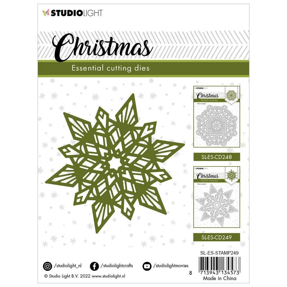 Studio Light Essentials Cutting Die Nr. 249 - Christmas Winter Mandala*