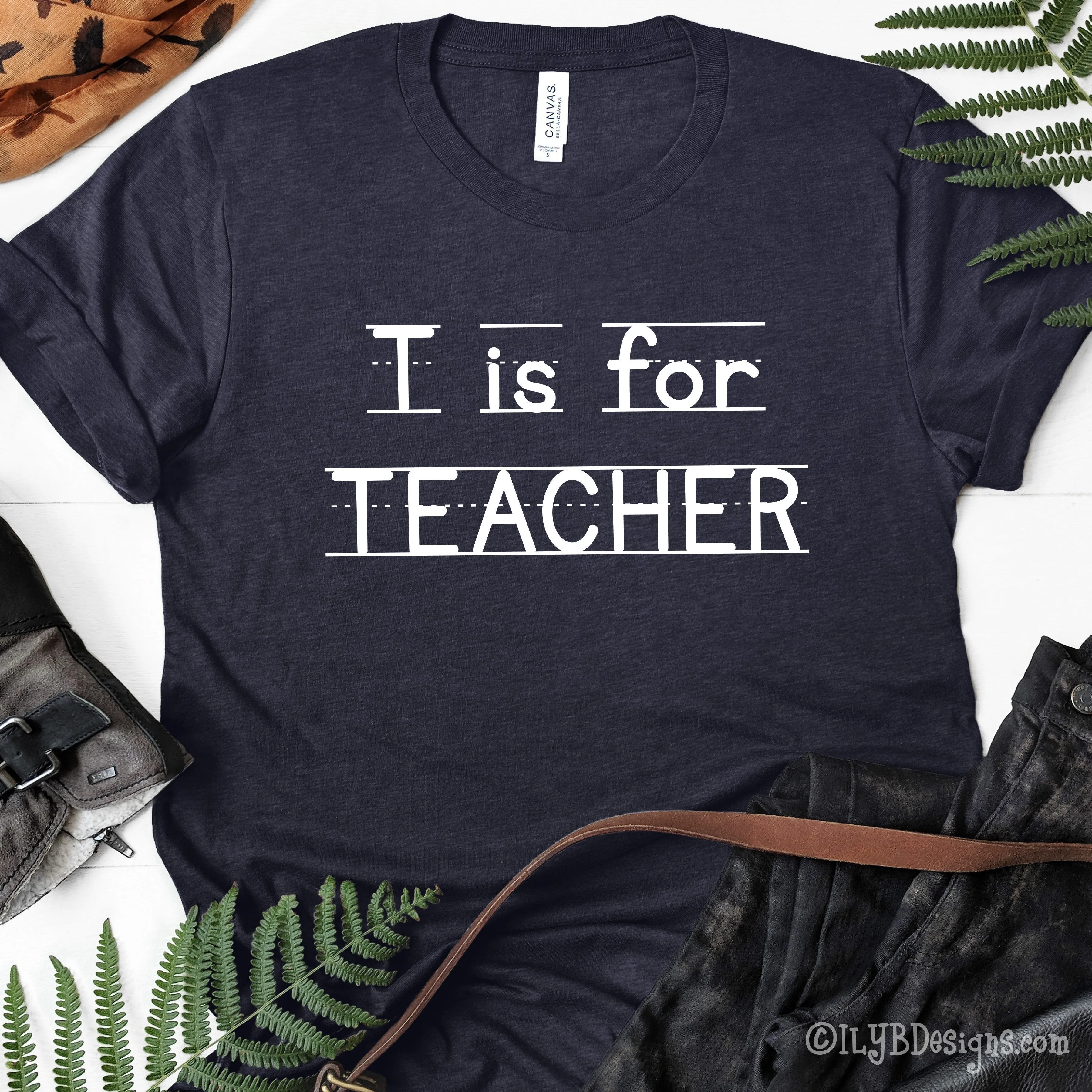 T is for Teacher | Back to School Teacher Shirts