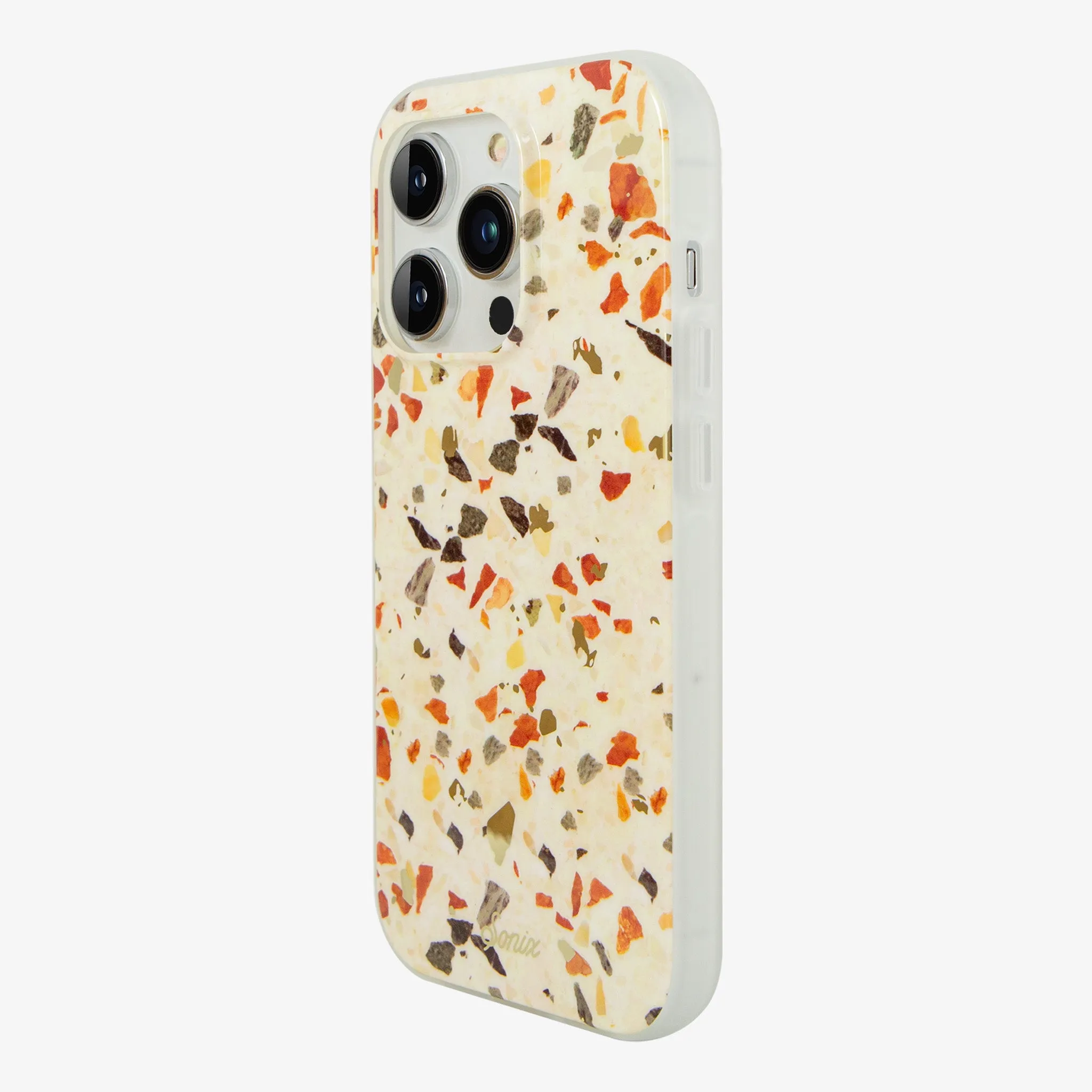 Terracotta Confetti MagSafe® Compatible iPhone Case