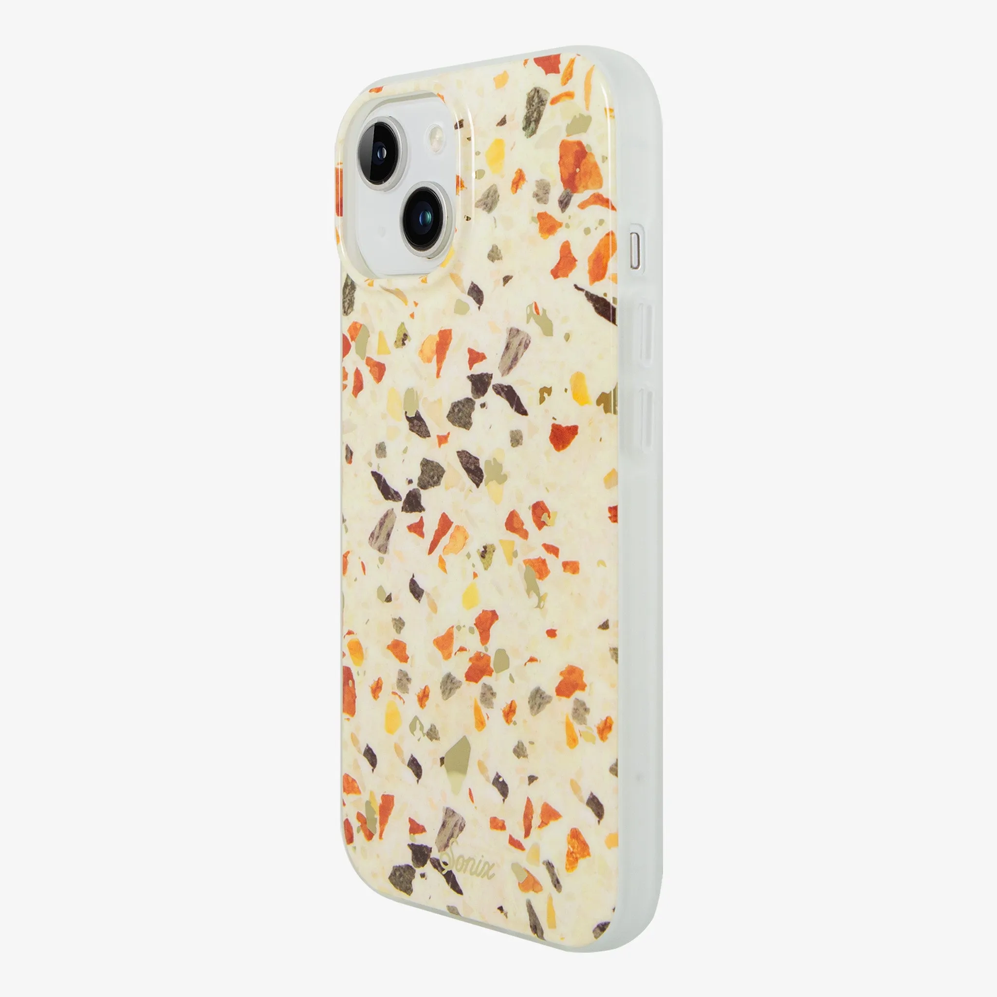 Terracotta Confetti MagSafe® Compatible iPhone Case