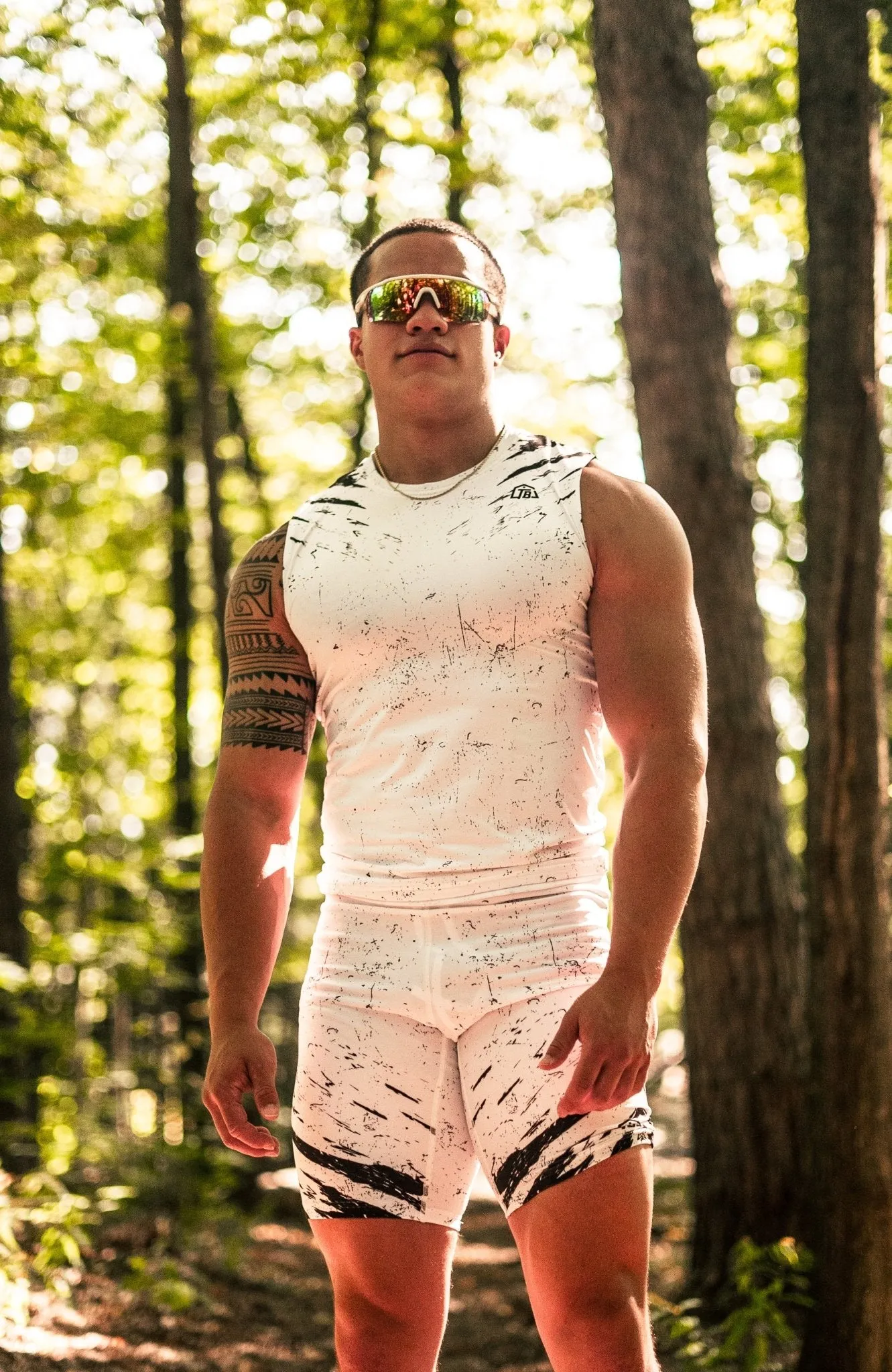 Tracktober Men's Compression Tank