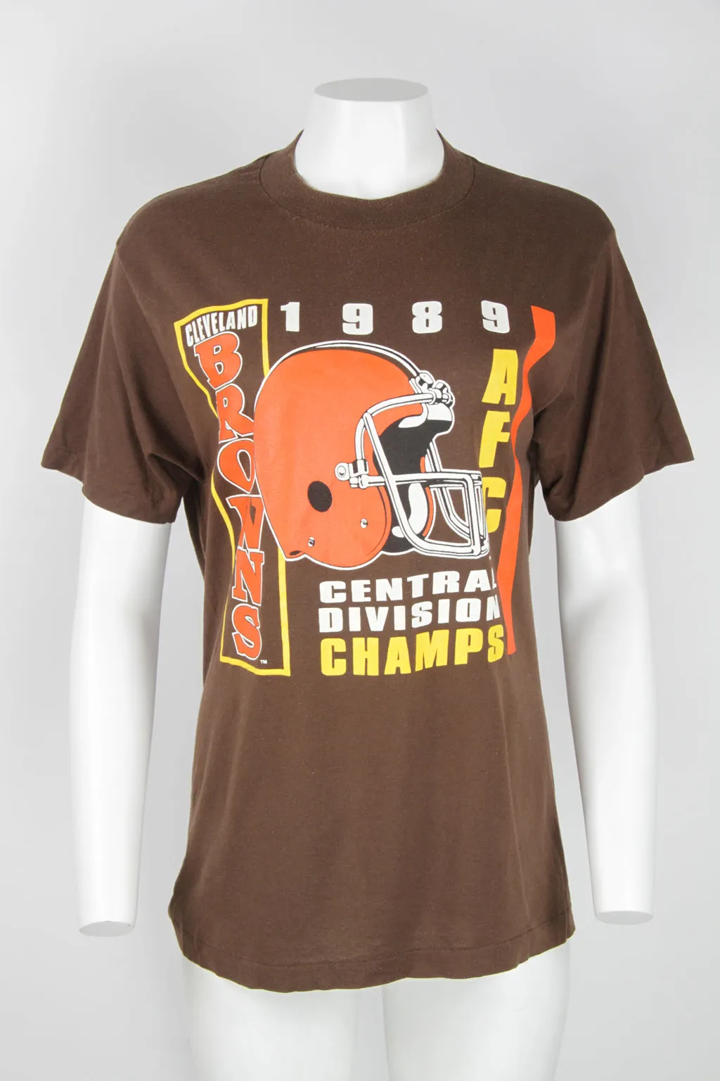 Vintage 1989 Cleveland Browns AFC Champs T-shirt - M