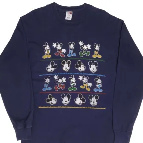 VINTAGE  DISNEY MICKEY MOUSE 1990S LONG SLEEVE TEE SHIRT SIZE XL