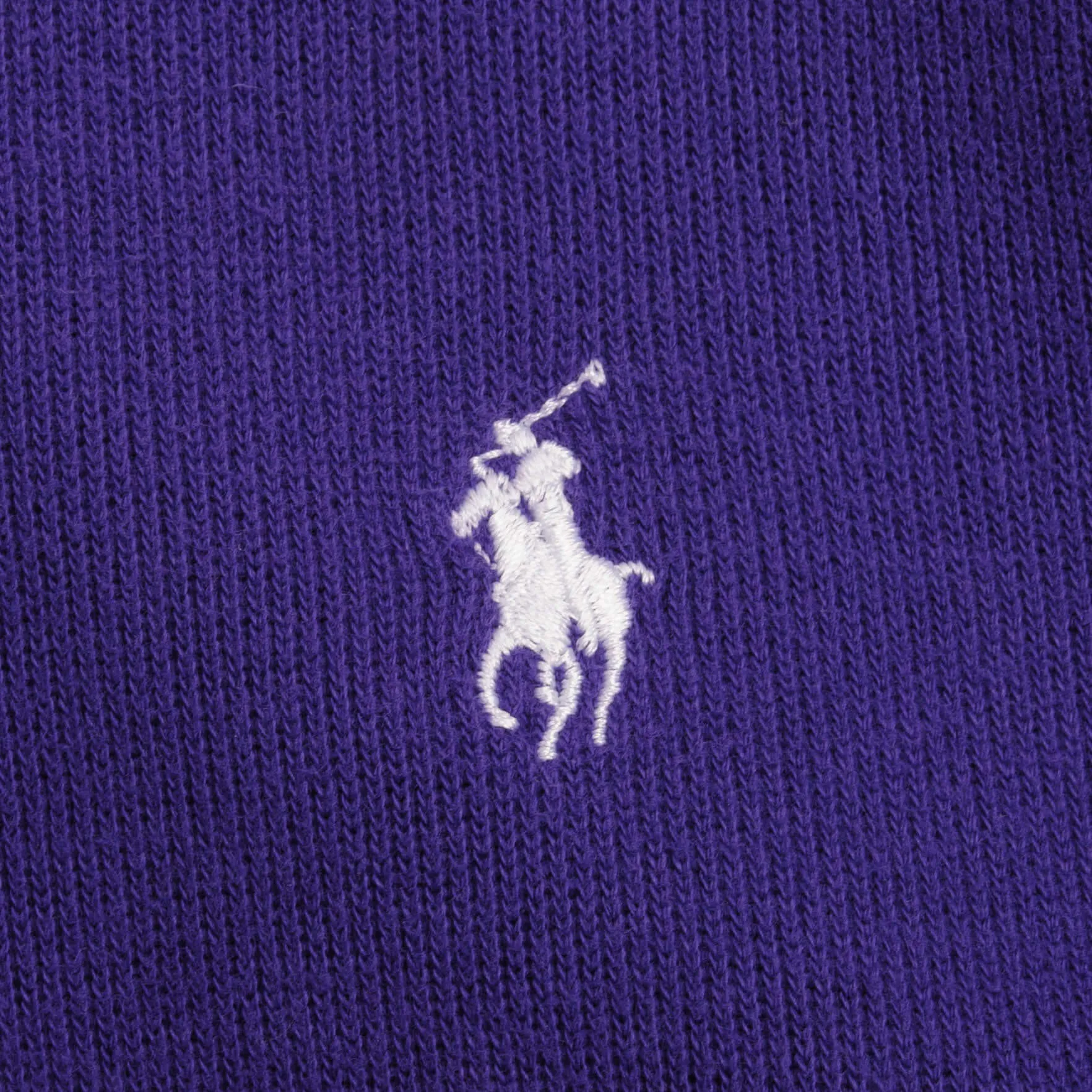 VINTAGE RALPH LAUREN TCU HORNED FROGS PURPLE QUARTER ZIP SWEATER MEDIUM 1990S