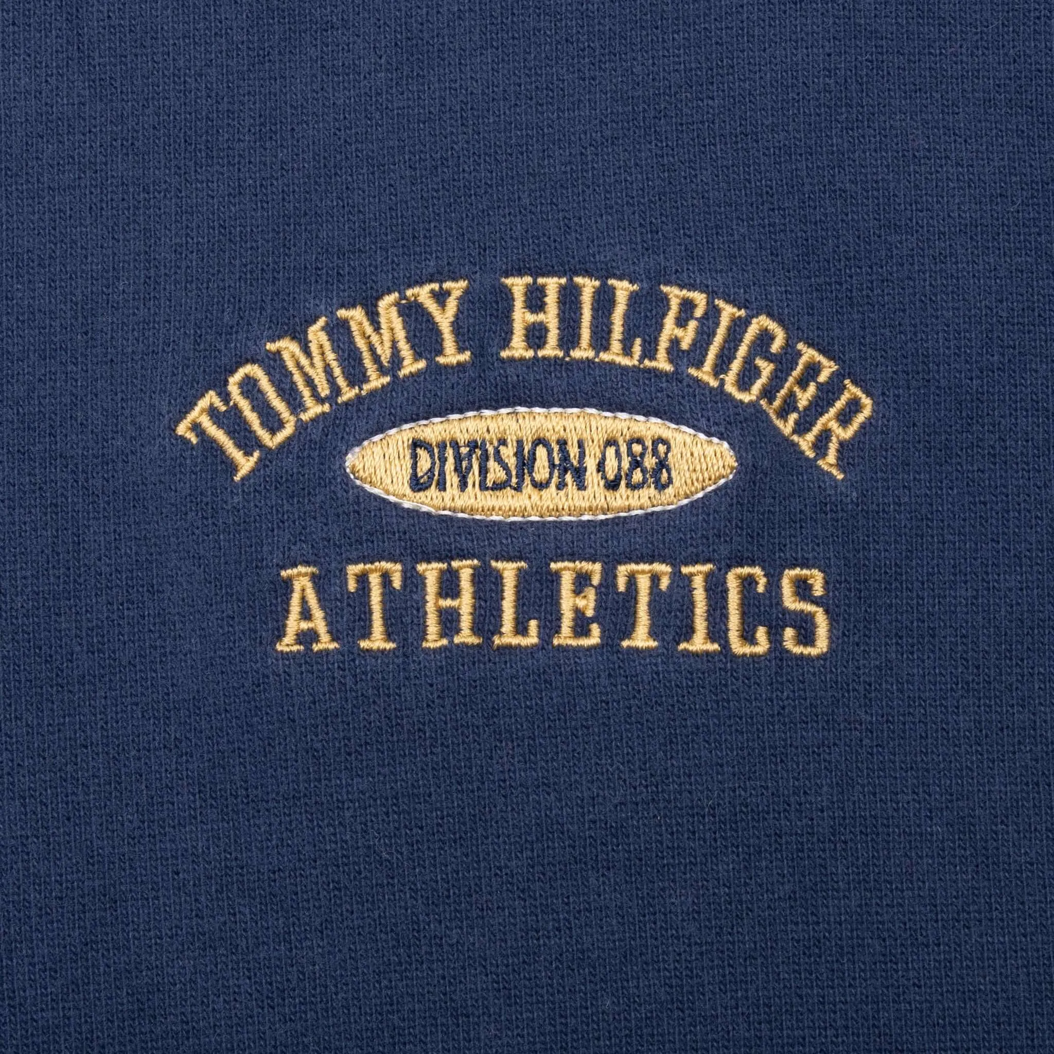 VINTAGE TOMMY HILFIGER ATHLETICS BLUE TURTLE NECK LONG SLEEVE TEE SHIRT SMALL