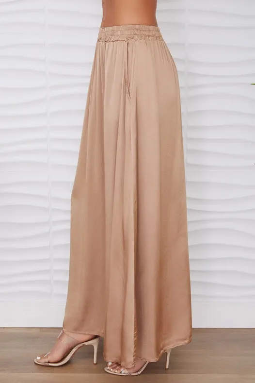 Viscose Silky Maxi Skirt