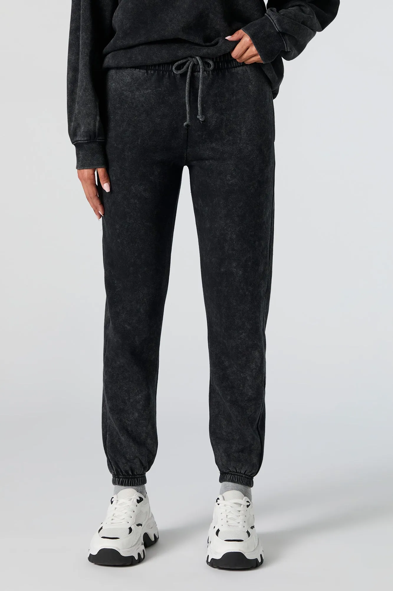 Washed Fleece Jogger