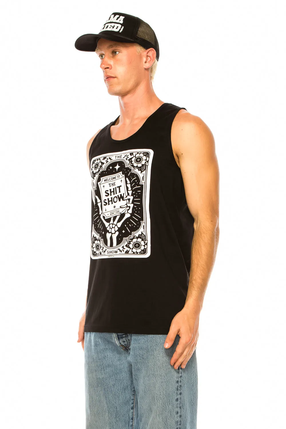 WELCOME TO THE SH*T SHOW MEN'S TANK