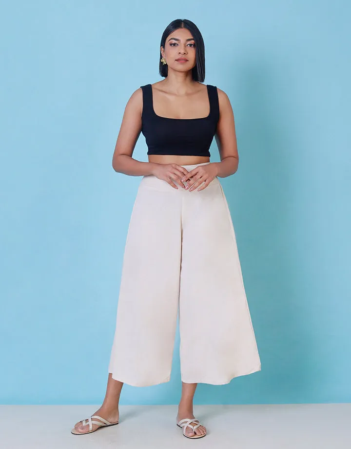 Wide Leg Flared Pant