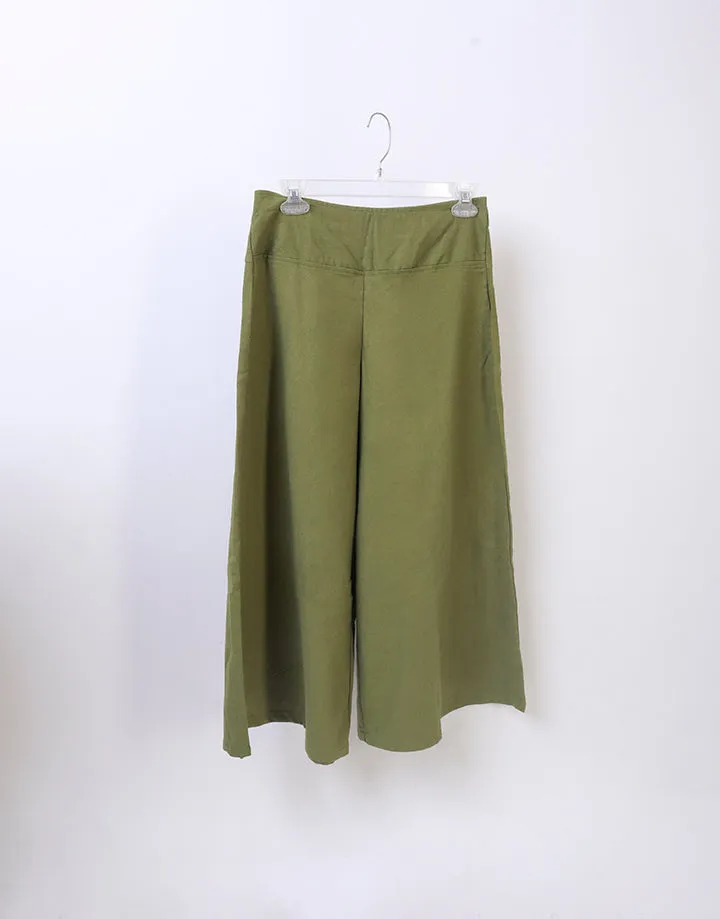 Wide Leg Flared Pant