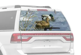 Winter Waters Rear Window Decal