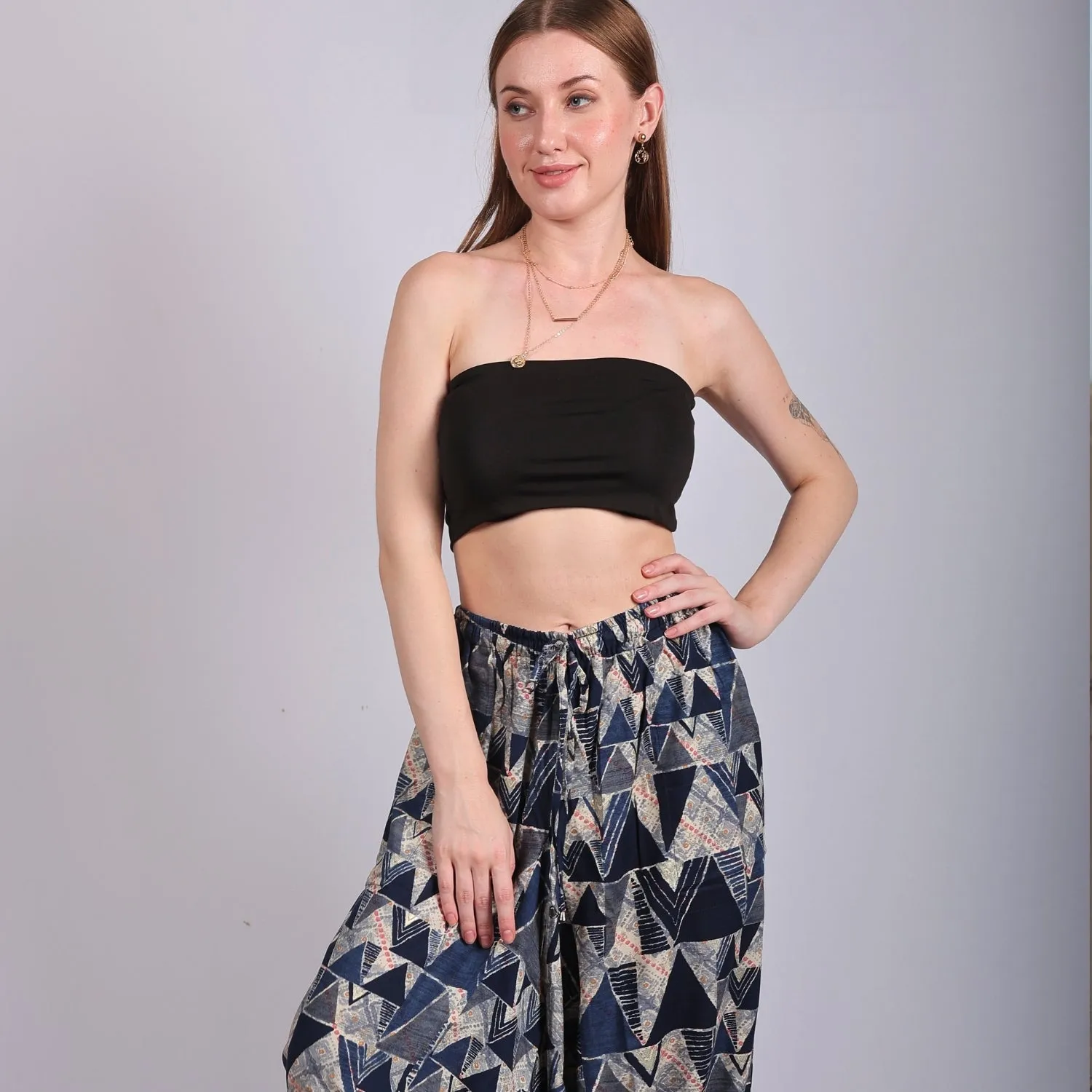 Women's Boho Harem Pants – Versatile Pants for Yoga & Beach