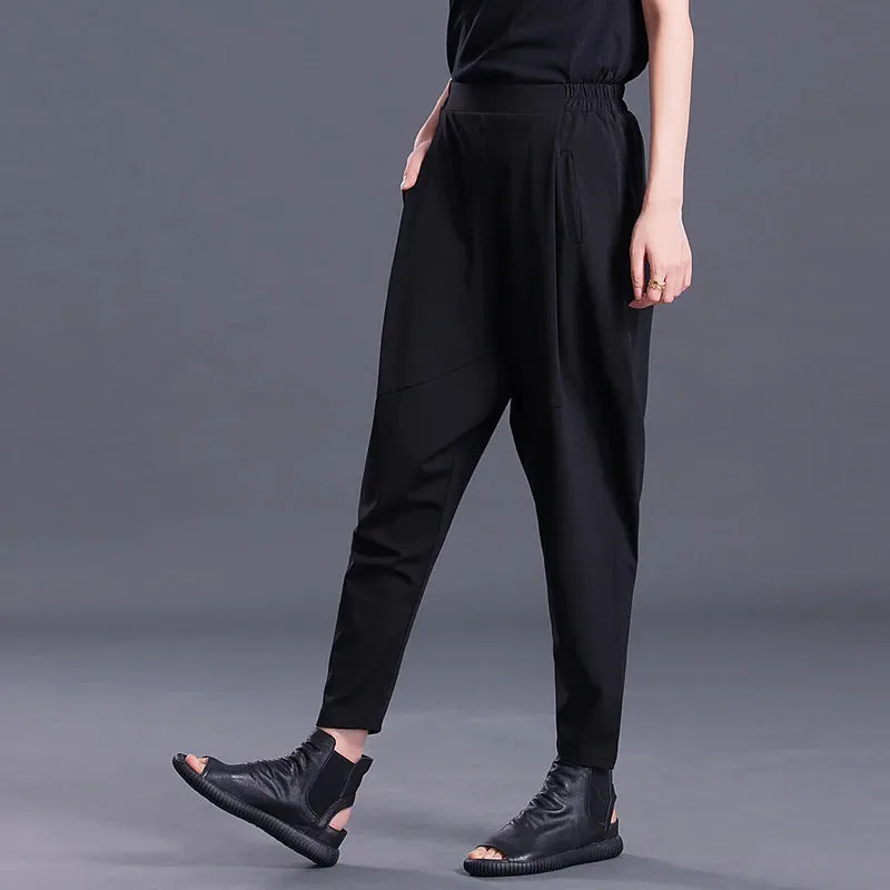 Women's High-Waist Pants With Pockets