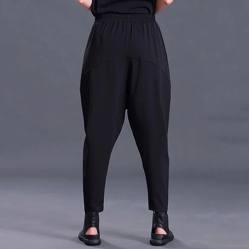 Women's High-Waist Pants With Pockets