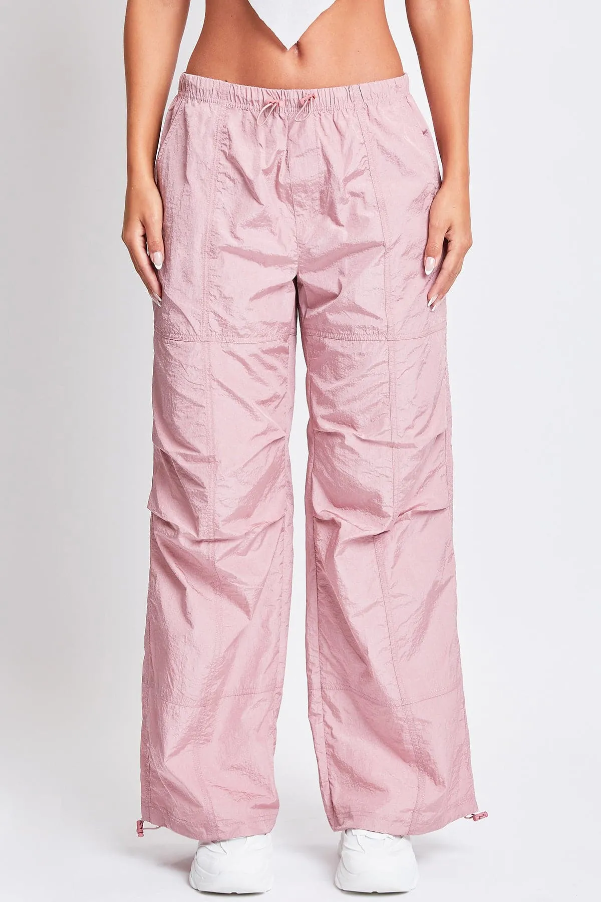 Women's Pull-On Nylon Parachute Pants