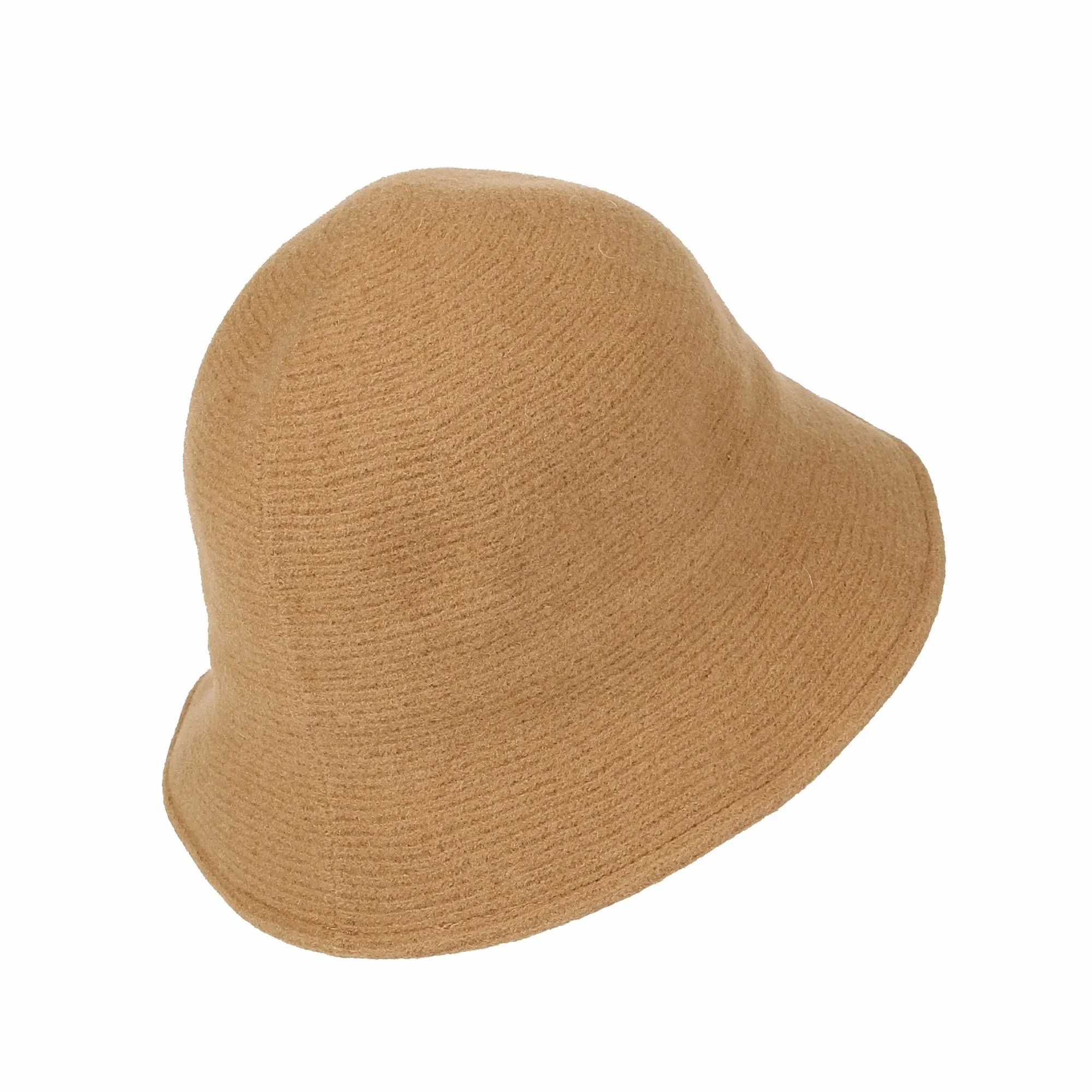 Wool Winter Floppy Short Brim Womens Bowler Bucket Hat DWB1104