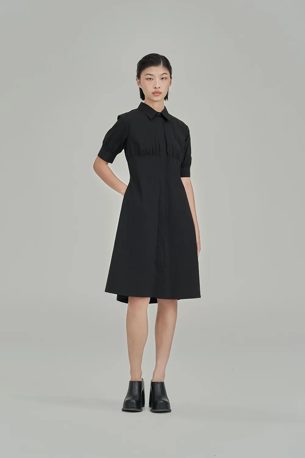 Zelle Shirt Dress