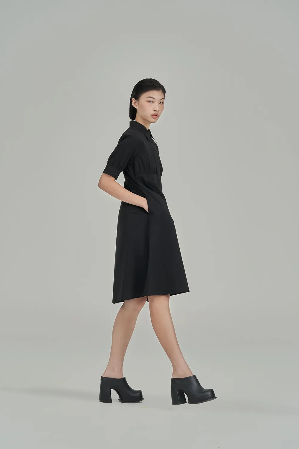 Zelle Shirt Dress